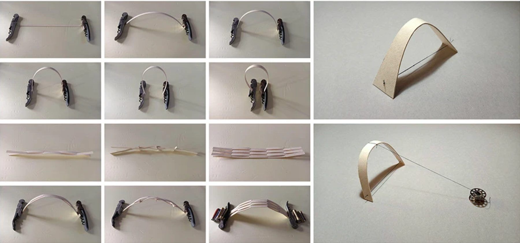 Bending experiments