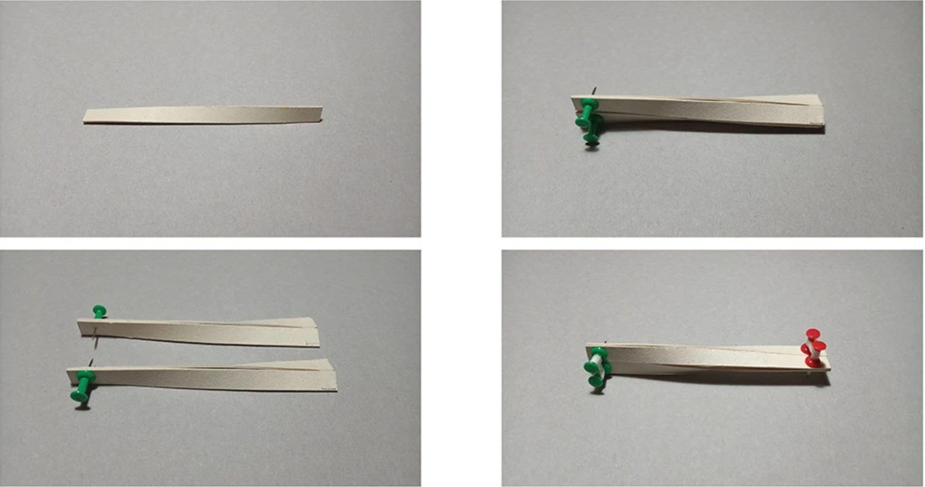 Tapered strip models