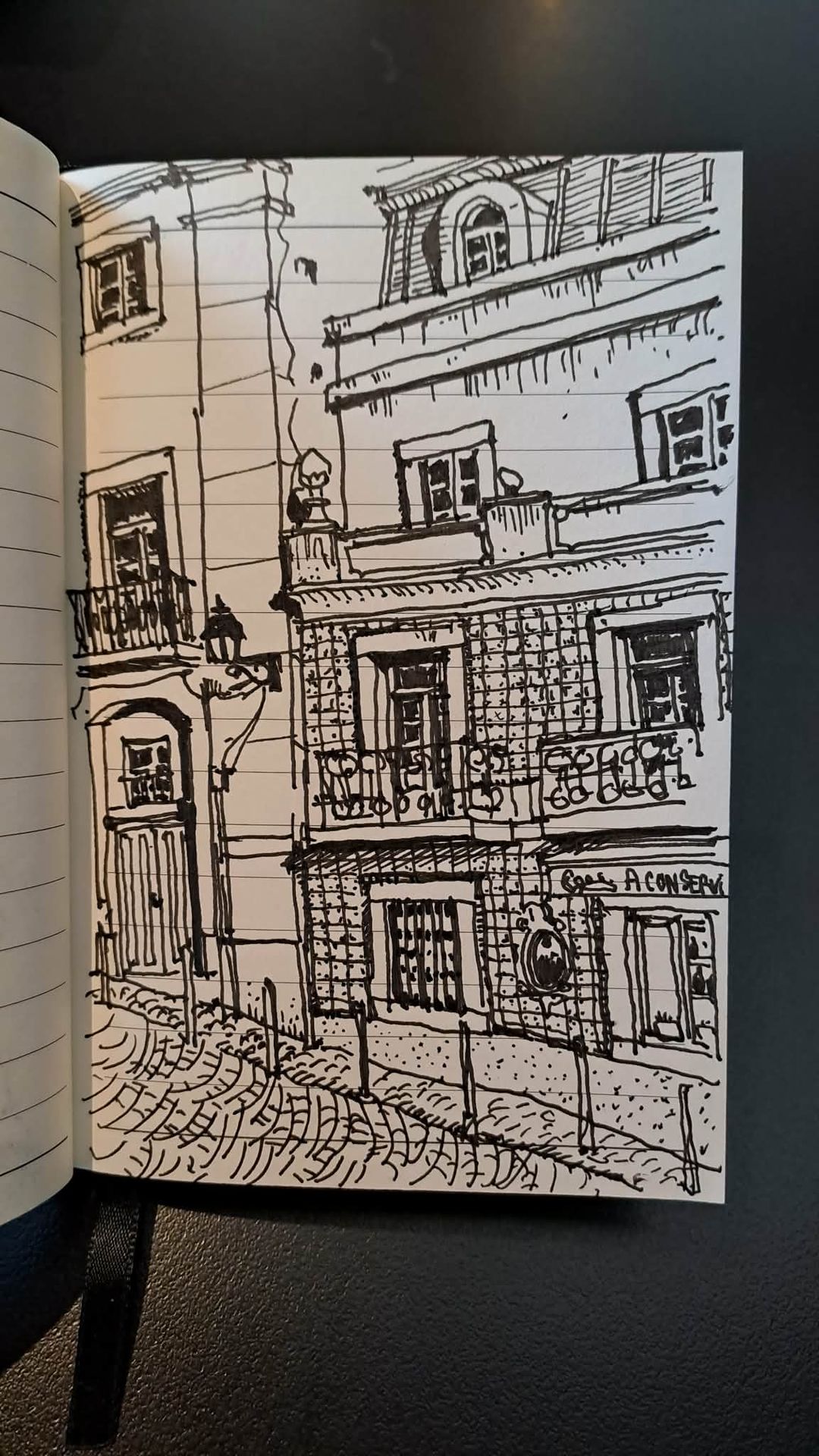 Sketching around Lisbon