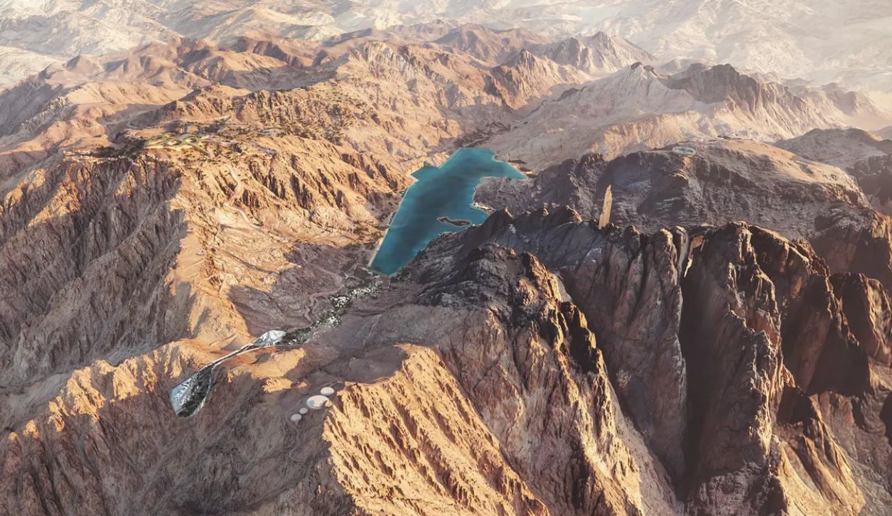 NEOM Trojena mountain masterplan