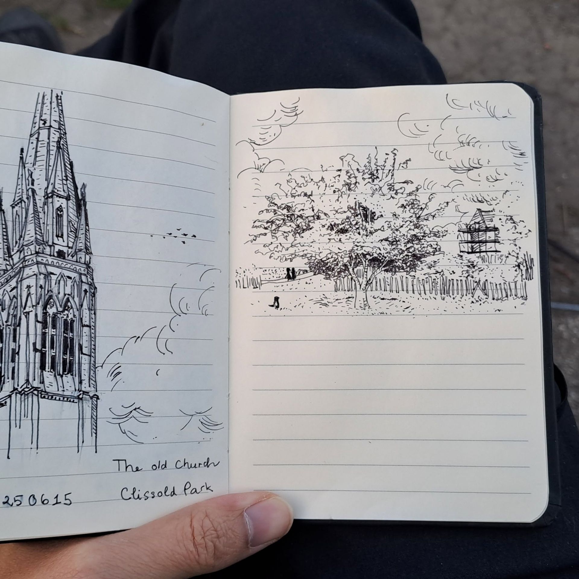 The old church, Clissold Park